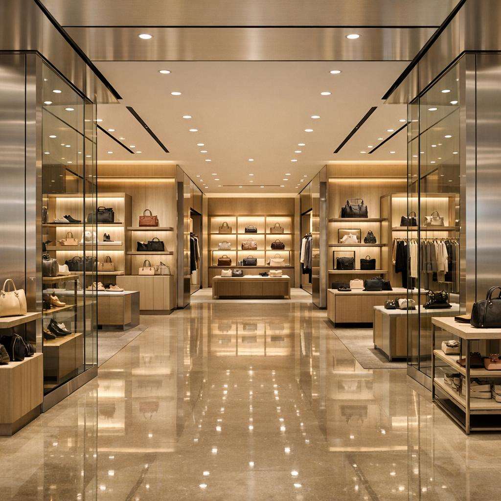 Premium retail interior